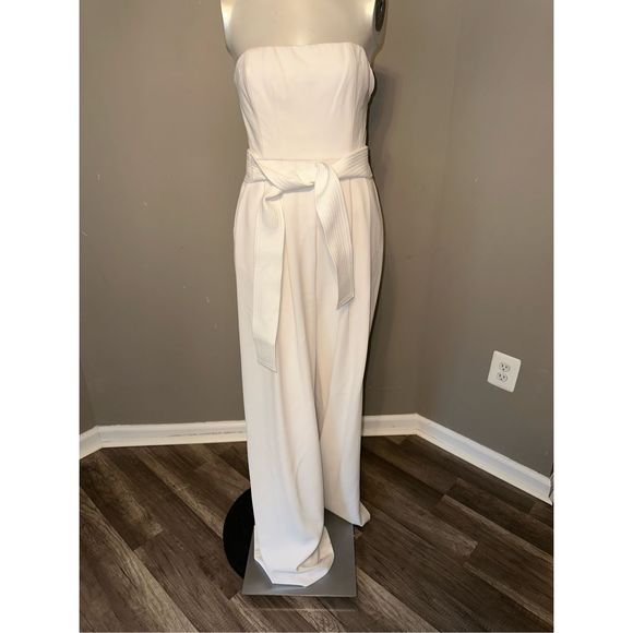 A.L.C. Elsie Strapless Jumpsuit US 8 $650 - Picture 9 of 12